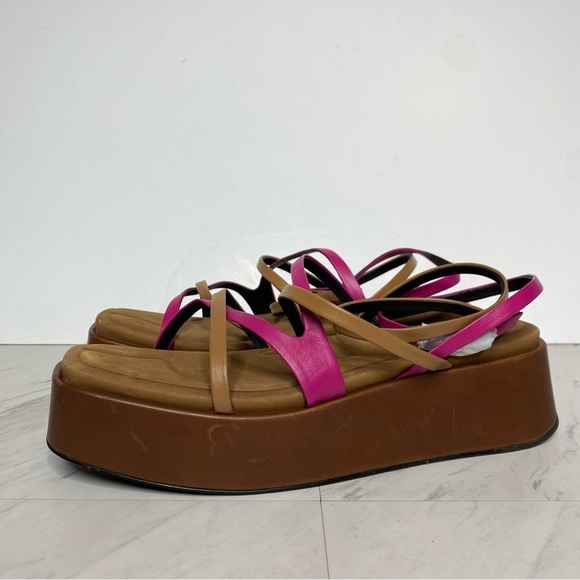 Rag & Bone Logan Platform Strappy Sandal 40 / 10 - Picture 15 of 15